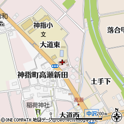会津若松市役所　公民館中央公民館神指分館周辺の地図