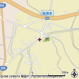 福島県会津若松市河東町八田下ノ家周辺の地図