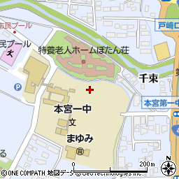 福島県本宮市本宮懸鉄周辺の地図