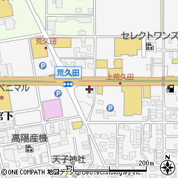 ソフトバンク会津若松周辺の地図