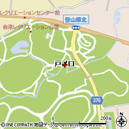 福島県会津若松市湊町大字赤井（戸ノ口）周辺の地図