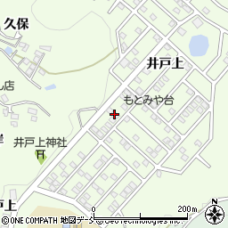 福島県本宮市高木井戸上周辺の地図