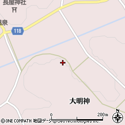 福島県本宮市長屋竹向周辺の地図