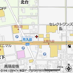 セブンイレブン会津上荒久田店周辺の地図