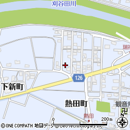 新潟県見附市下新町177周辺の地図