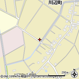 新潟県長岡市川辺町周辺の地図