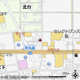 福島県会津若松市町北町大字上荒久田村北78周辺の地図