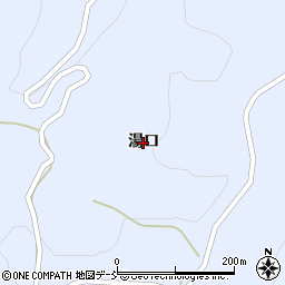 福島県葛尾村（双葉郡）葛尾（湯口）周辺の地図