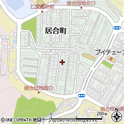 福島県会津若松市居合町7-13周辺の地図