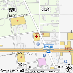 スーパースポーツゼビオ会津若松町北店周辺の地図