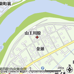福島県本宮市高木山王川原周辺の地図