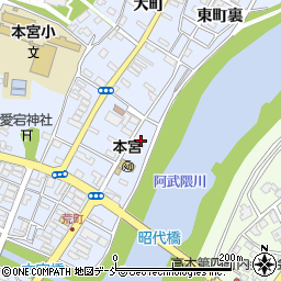 〒969-1123 福島県本宮市本宮東町の地図
