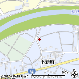 新潟県見附市下新町889周辺の地図