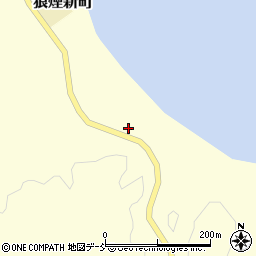 石川県珠洲市狼煙町ヘ周辺の地図