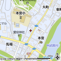 有限会社本田印刷周辺の地図