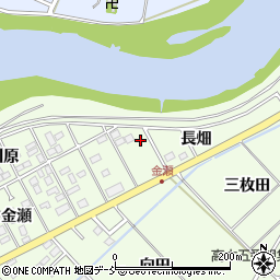 福島県本宮市高木長畑周辺の地図