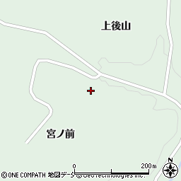 福島県本宮市稲沢堂ノ入周辺の地図