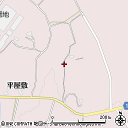 福島県本宮市長屋西田周辺の地図