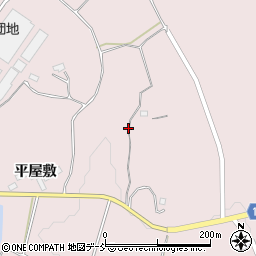 福島県本宮市長屋（西田）周辺の地図