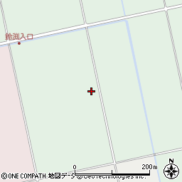 福島県会津若松市北会津町真宮西面周辺の地図