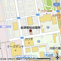 大熊町会津若松出張所周辺の地図