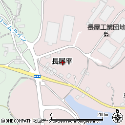 福島県本宮市長屋長屋平周辺の地図