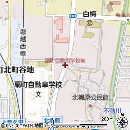 扇町自動車学校前周辺の地図