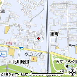 福島県本宮市本宮舘町周辺の地図