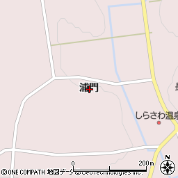福島県本宮市長屋浦門周辺の地図