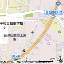株式会社会津カーセンター周辺の地図