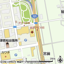 ＴＳＵＴＡＹＡ会津アピオ店周辺の地図