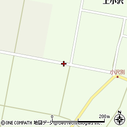 福島県会津美里町（大沼郡）小沢（深田甲）周辺の地図