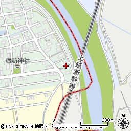 新潟県長岡市中興野88周辺の地図