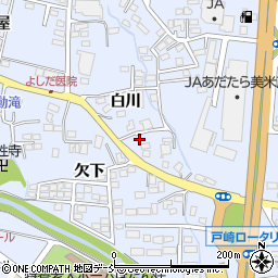 福島県本宮市本宮白川15周辺の地図