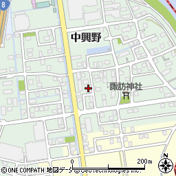 新潟県長岡市中興野144周辺の地図