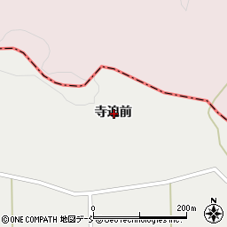 福島県双葉郡浪江町立野寺迫前周辺の地図