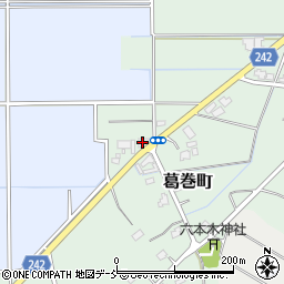 新潟県見附市葛巻町222-1周辺の地図