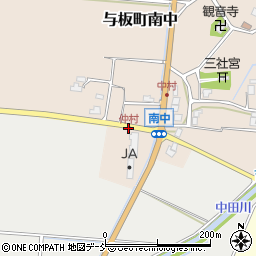 仲村周辺の地図