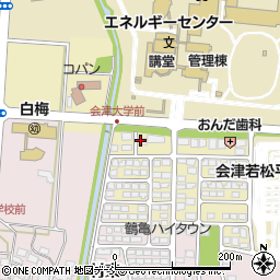 保険ビルド　会津支店周辺の地図
