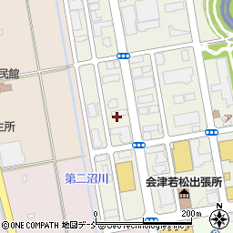 株式会社ケンオリ　会津若松営業所周辺の地図