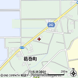 新潟県見附市葛巻町1110周辺の地図