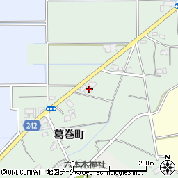 新潟県見附市葛巻町1110周辺の地図