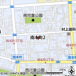 新潟県見附市南本町2丁目周辺の地図