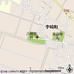 李崎町公民館周辺の地図
