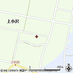福島県会津美里町（大沼郡）小沢（漆穂甲）周辺の地図