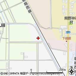 福島県会津若松市町北町大字上荒久田（谷地乙）周辺の地図