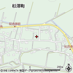 新潟県見附市杉澤町1109周辺の地図