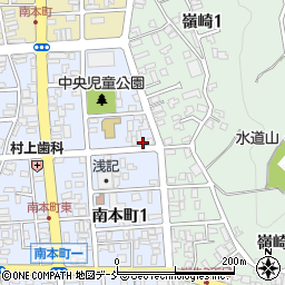 〒954-0056 新潟県見附市南本町の地図