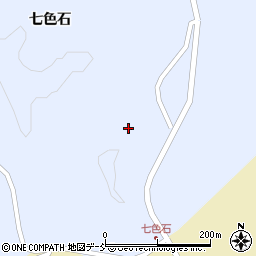 福島県二本松市西新殿七色石121周辺の地図