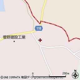 福島県本宮市長屋作之介周辺の地図